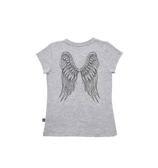 Angel T-shirt / Gri - KK