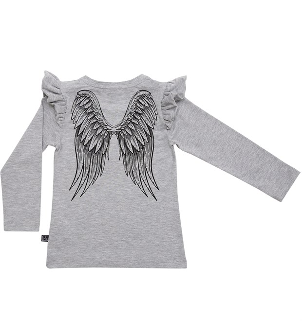 Angel T-shirt / Gri - UK